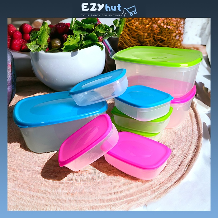 Megaware Airtight Food Container Set Plastic Food Storage Box Large ...