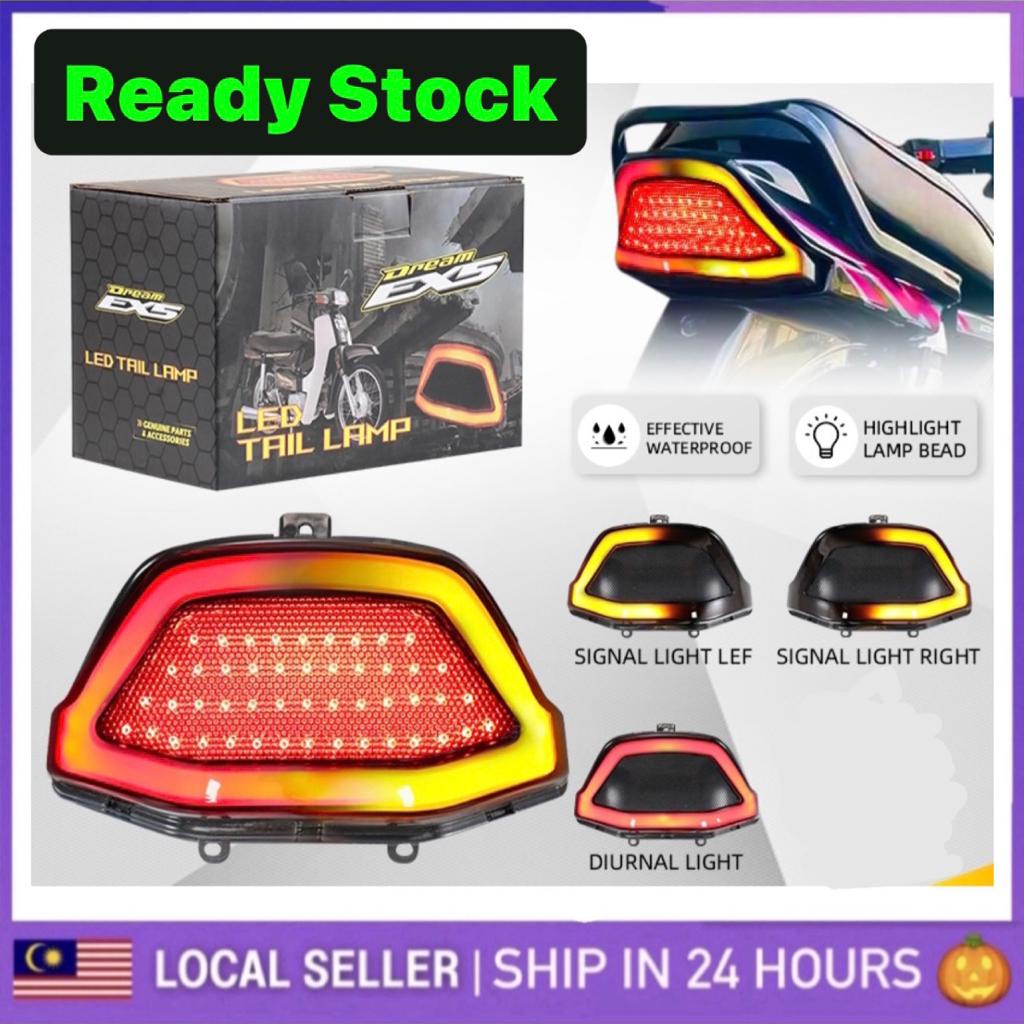 Honda EX5 Dream Hi Power Tail Lamp LED TST Design Plug N Play EX5 LAMPU ...