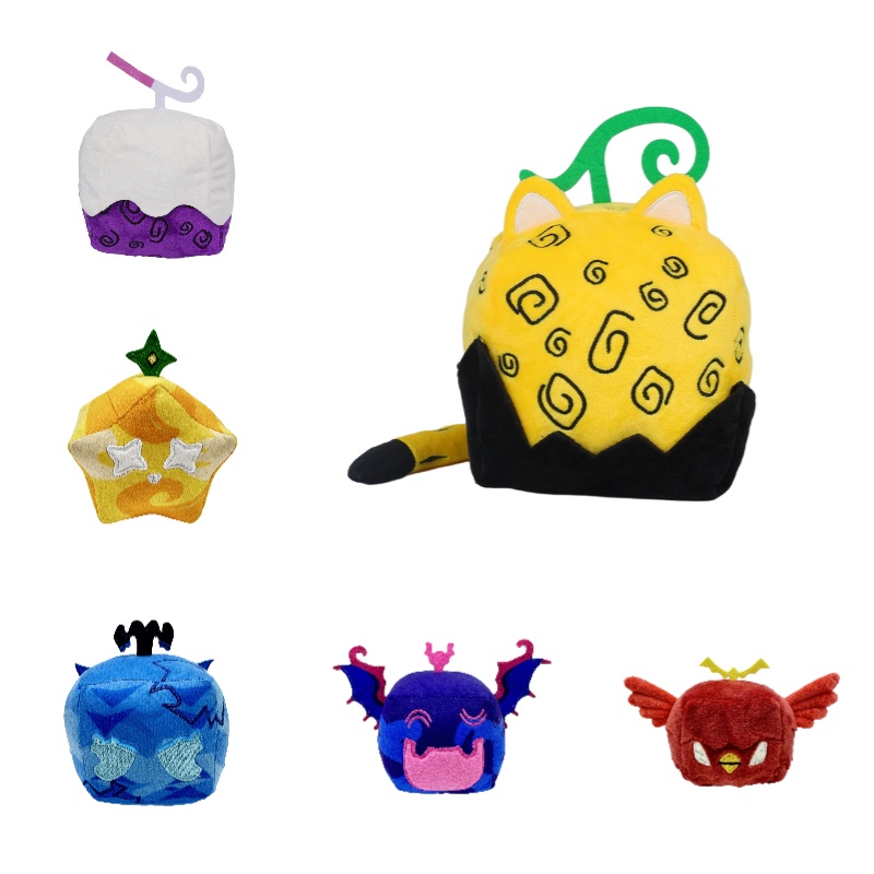 Blox fruit promo plushies