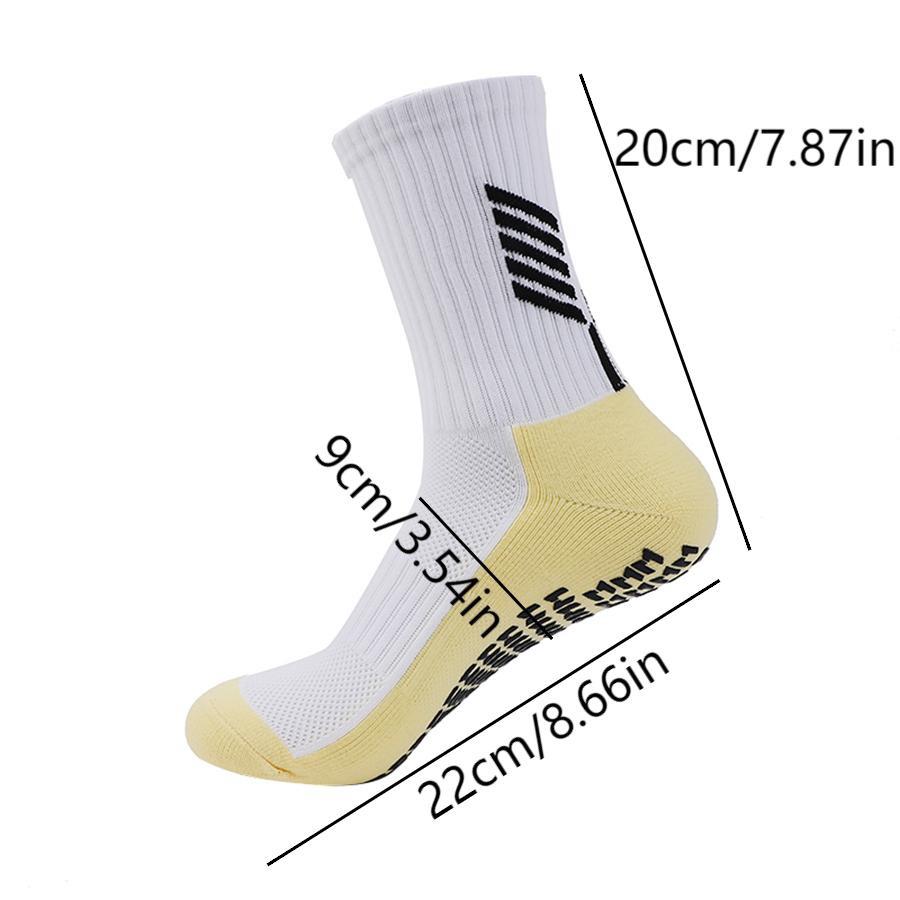 Men's & Kids' High Tube Football Socks - Thickened Towel Bottom, Knee-Length Sports Socks With Anti-Slip Silicone Grip 8 thumbnail image