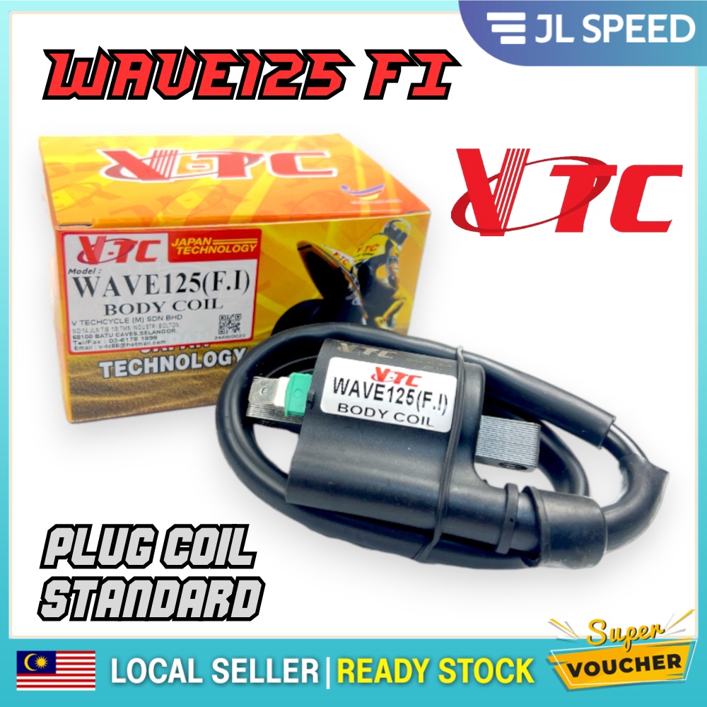 HONDA WAVE125i WAVE125 FI WAVE 125 FUEL INJECTION IGNITION COIL BODY ...