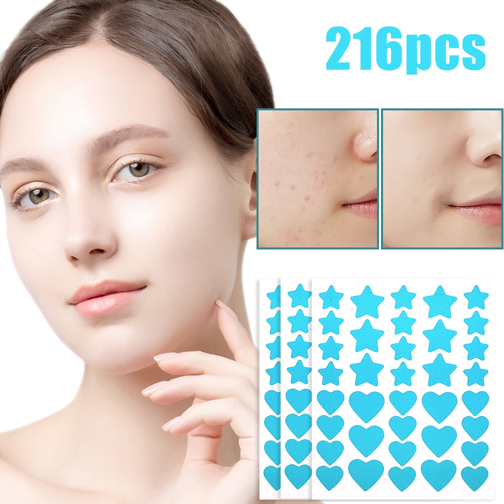Acne Pimple Patch Stickers Waterproof Acne Treatment Pimple Remover ...
