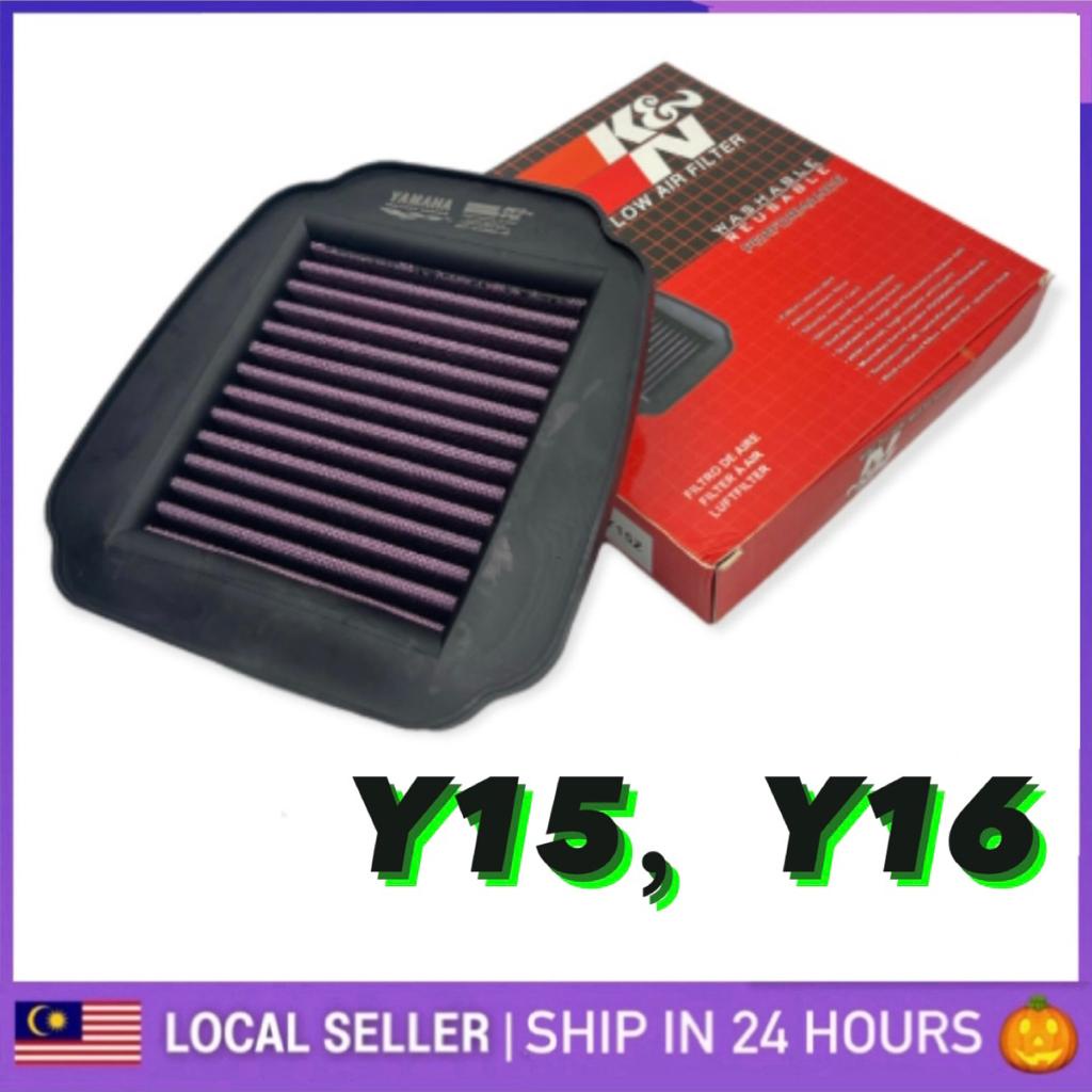 K&N Racing Y15 AIR FILTER YAMAHA Y15 Y15ZR Y16 Y16ZR LC150 racing air ...