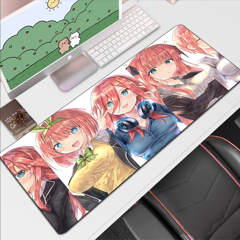 The Quintessential Quintuplets Xxl Mouse Pad Mats Anime Gaming Pads