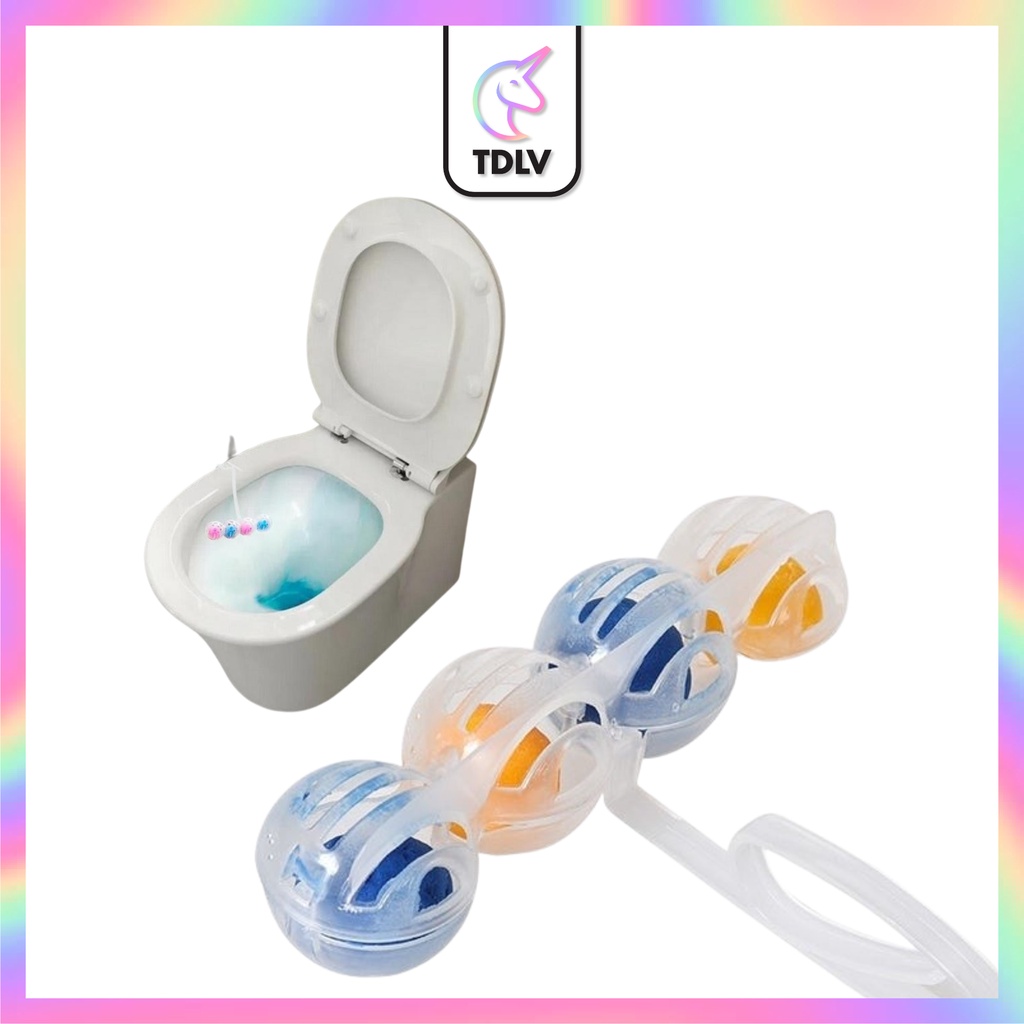 TDLV Toilet Bowl Freshener Bowl Fresh Toilet Deodorizer Rim Hanger