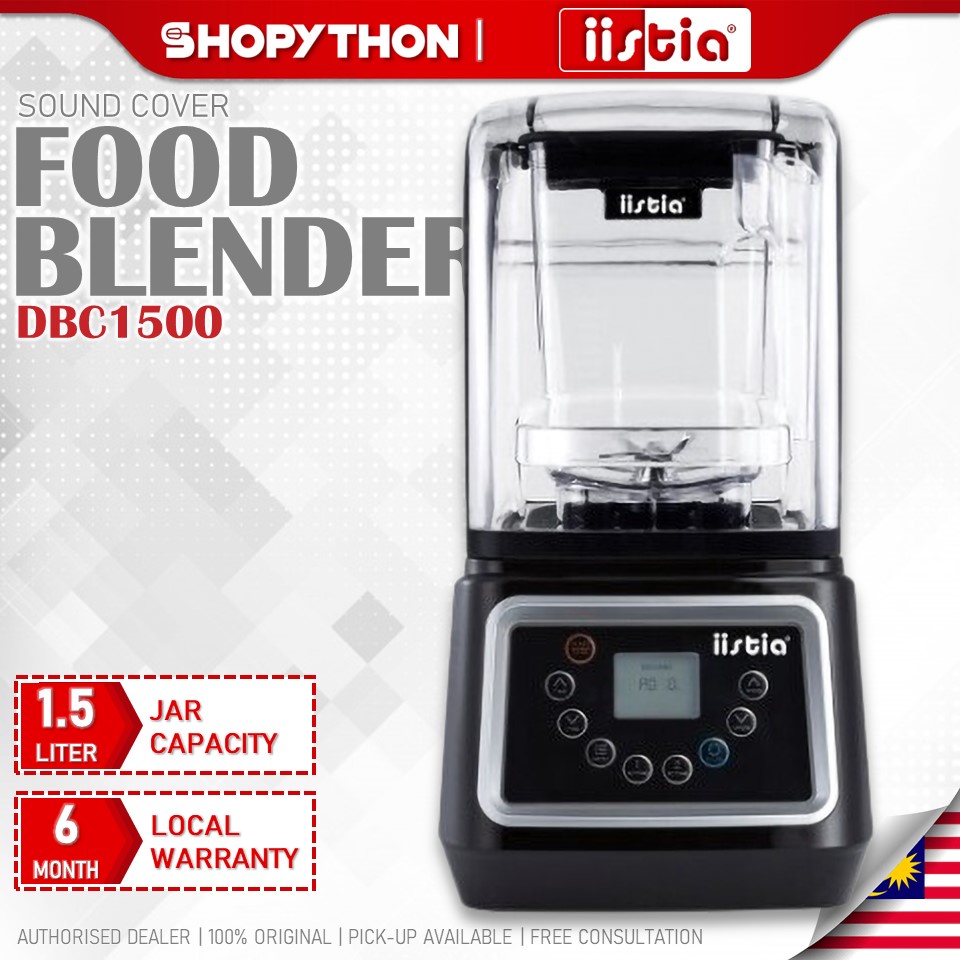 IISTIA Commercial Blender with Sound Cover DBC1500 (1.5L/1500w) Heavy