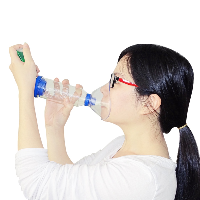 Asthma Inhaler Spacer Fog Cup Canister Sprayer Non-toxic Inhalation ...