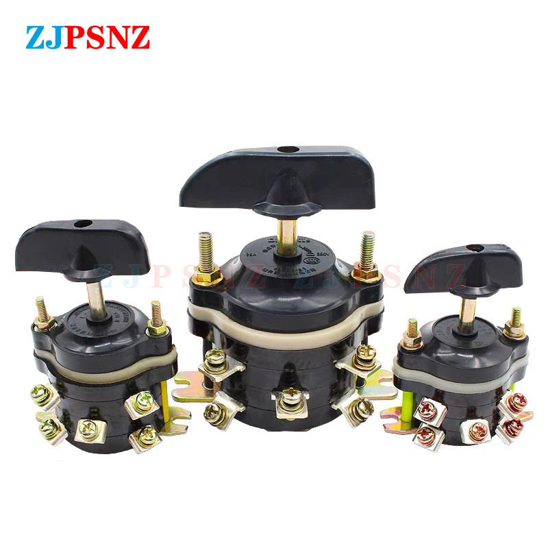 10A 18A 25A Brush Forward Reverse Switch Knob On/Off 1 2 3 Gear For ...