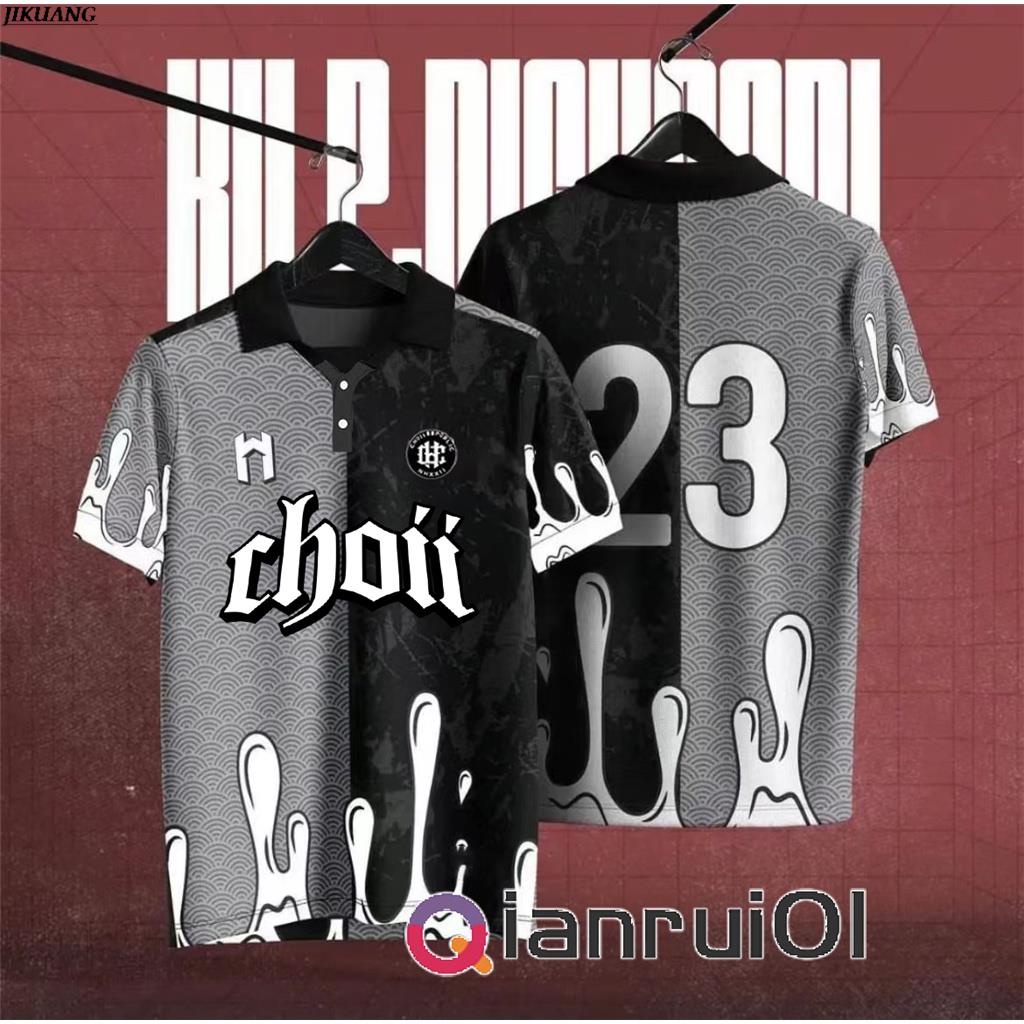 CHOII NEW 2023 Choii Jersey Microfiber Latest Design RETRO COLLAR VIRAL ...