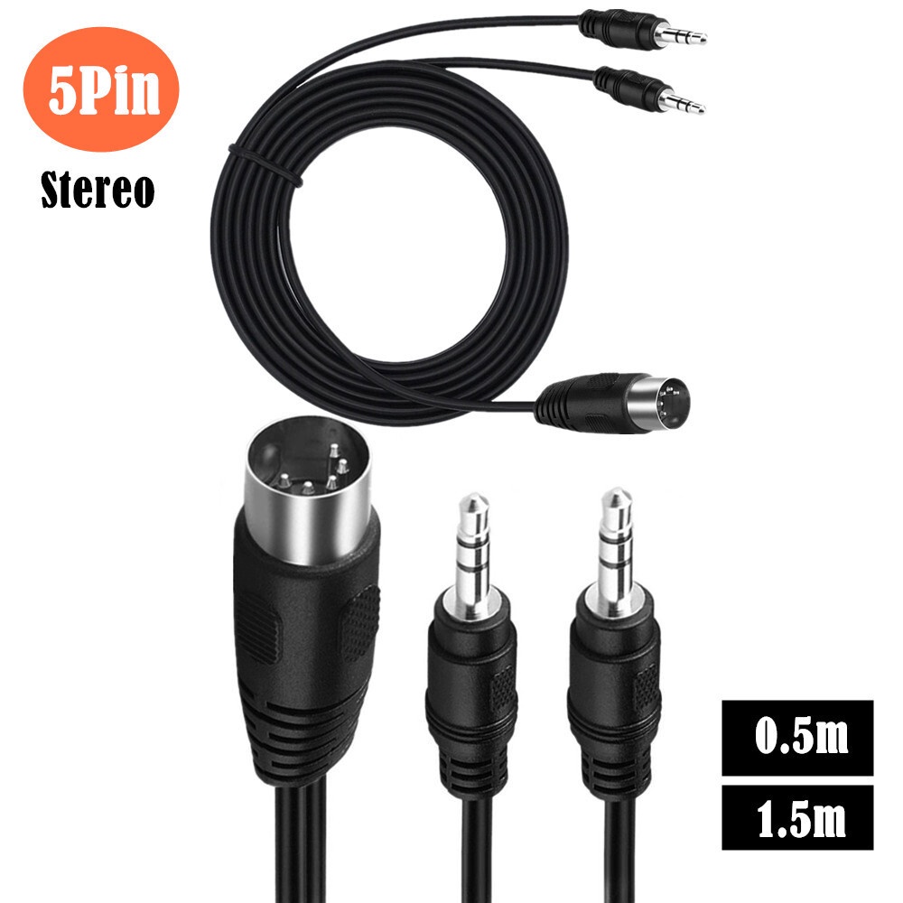 Audio Signal Cable Dual Channel One Point Two 2 * 3.5 Dual Audio Plug