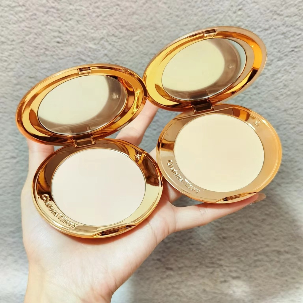 British CT Pressed Powder Sample CharlotteTiIbury0.8g Mini Oil Control ...