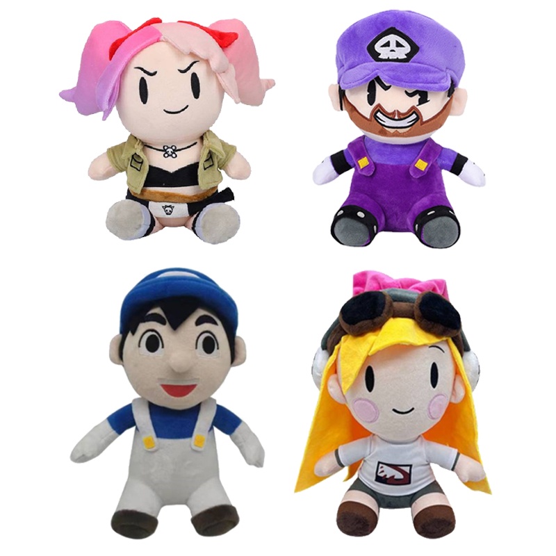 SMG3 SMG4 Super Mario Bros Plush Toys Soft Stuffed Cartoon Smg4 Dolls ...