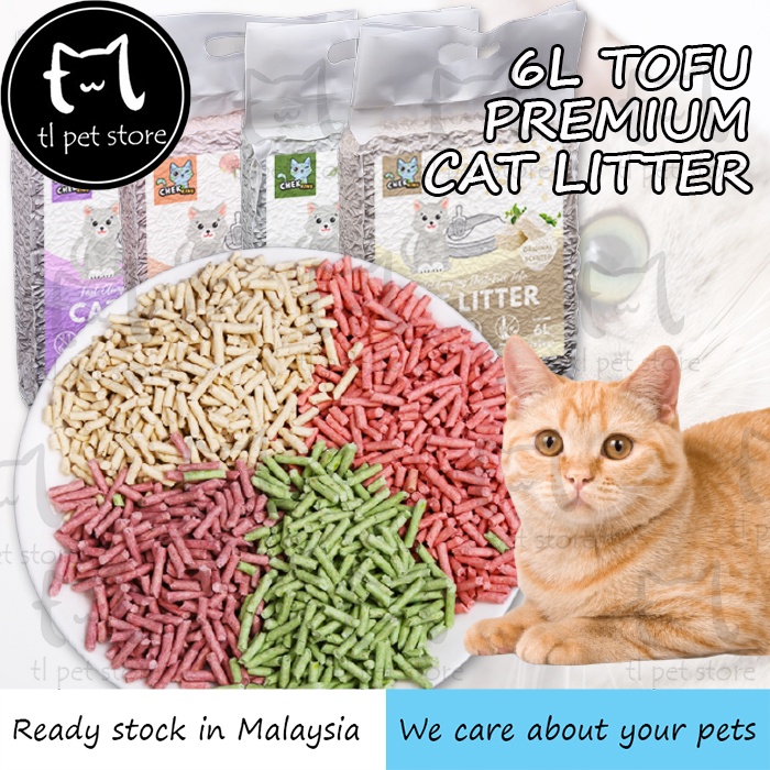 [EXPIRED] CHEK KING 6L Tofu Cat Litter (NON VACUUM) Premium Quality