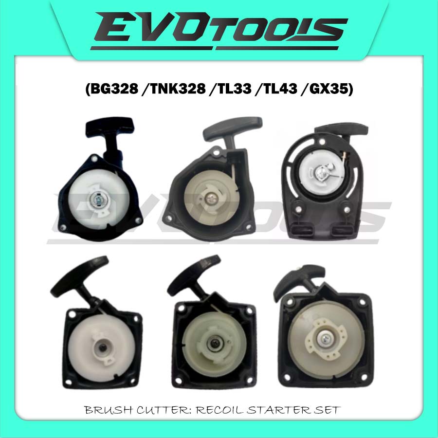 BRUSH CUTTER RECOIL STARTER SET- EASY START/ TALI START/ PULL STARTER ...