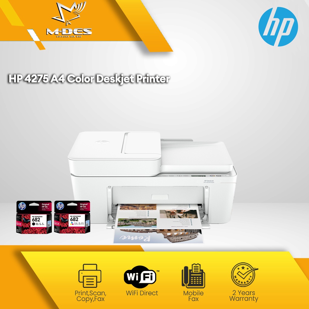 HP 4175 , 4275 Deskjet Plus Ink Advantage All In One Wireless A4 Inkjet ...