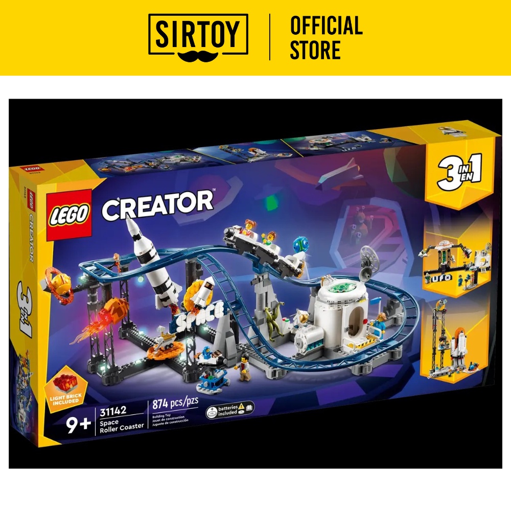 LEGO Creator 31142 Space Roller Coaster (874 Pieces) | Shopee Malaysia