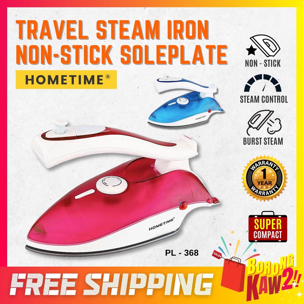 Buy steam ironportable foldable folding compact handheld steam travel
