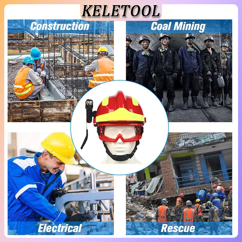 Safety helmet emergency rescue helmet fire brigade helmet impact ...