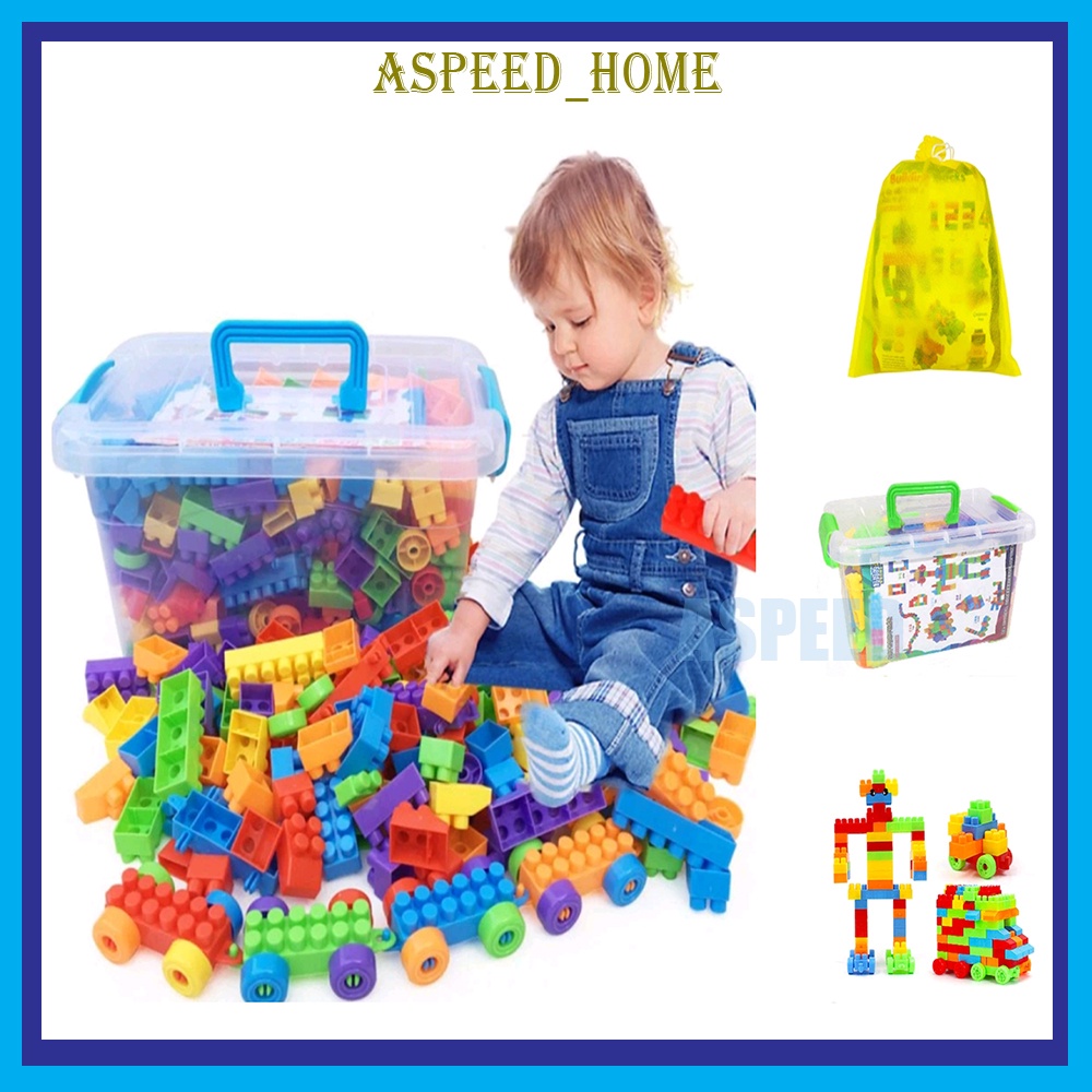 Bulk cheap building blocks