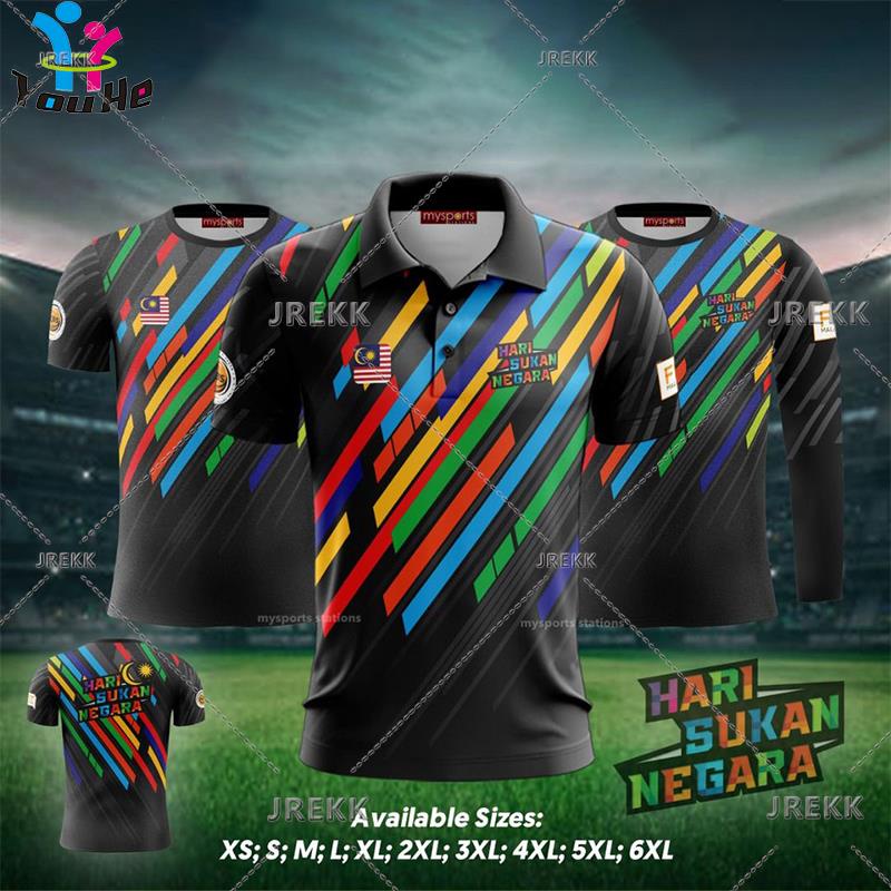 HARI SUKAN NEGARA FULL SUBLIMATION HSN 2023 T-SHIRT MICROFIBRE ...