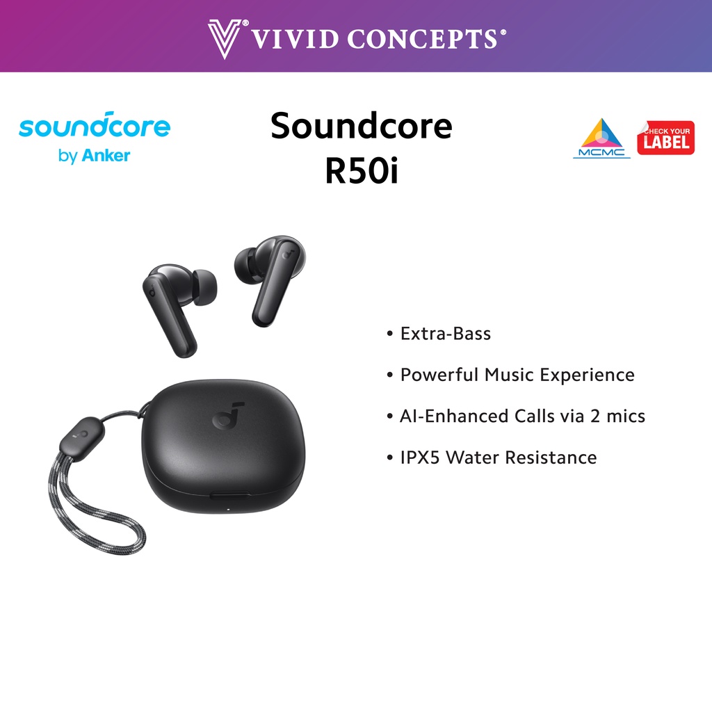 [New Arrival] Anker Souncore R50i True Wireless in-Ear Earbuds, 30H ...