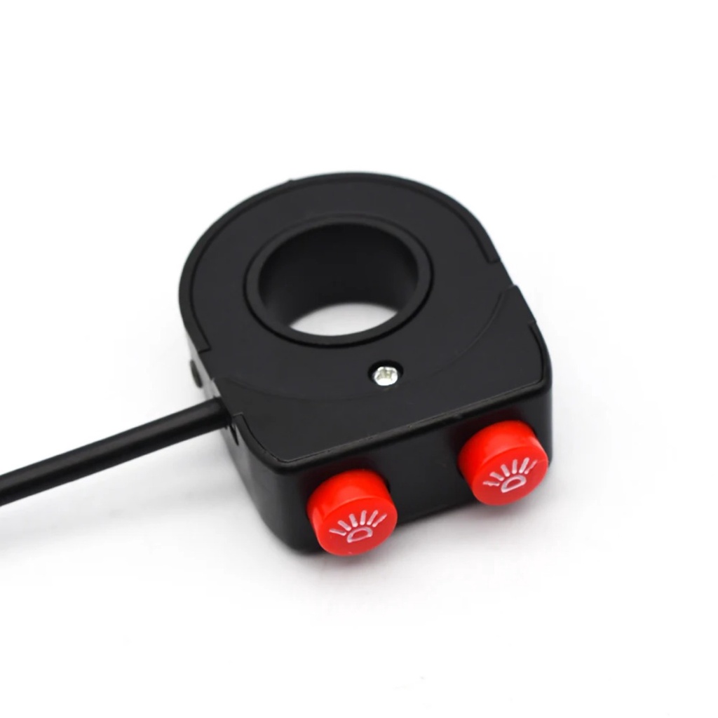 22mm Motorcycle Handlebar Switch Electric Bike Scooter Horn Turn ...