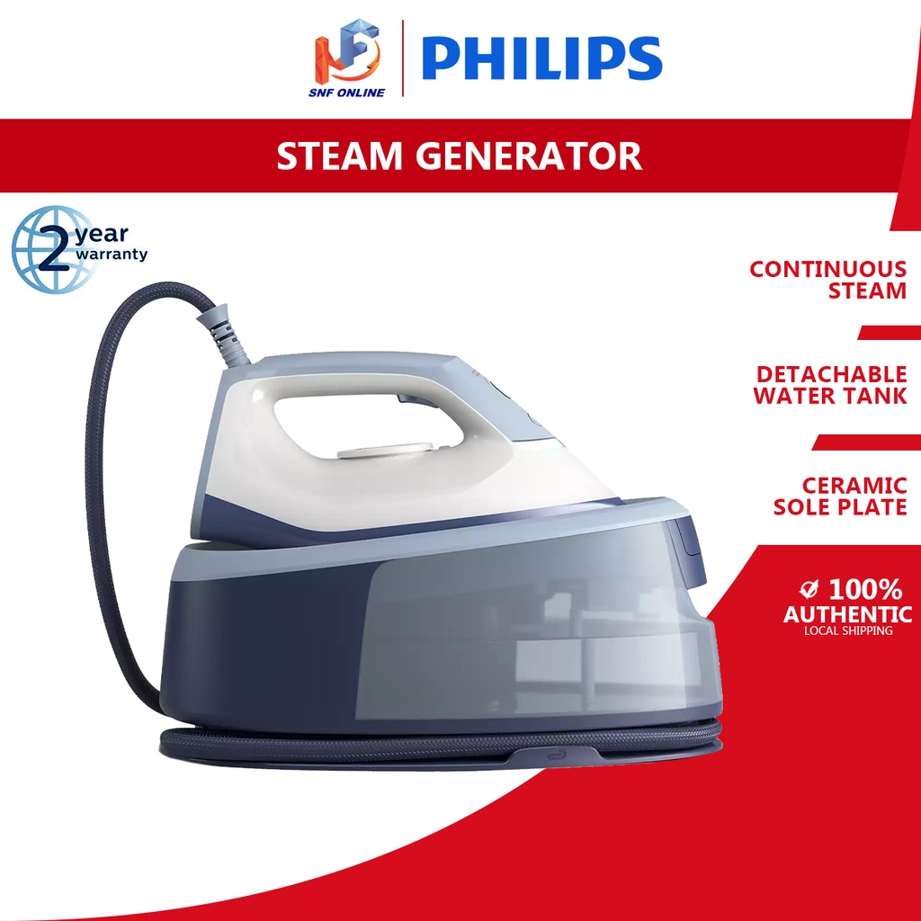 Philips 2400W Steam Generator Iron PSG3000/20 Shopee Malaysia