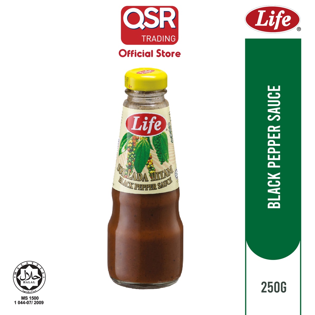 LIFE Black Pepper Sauce (250g) Shopee Malaysia