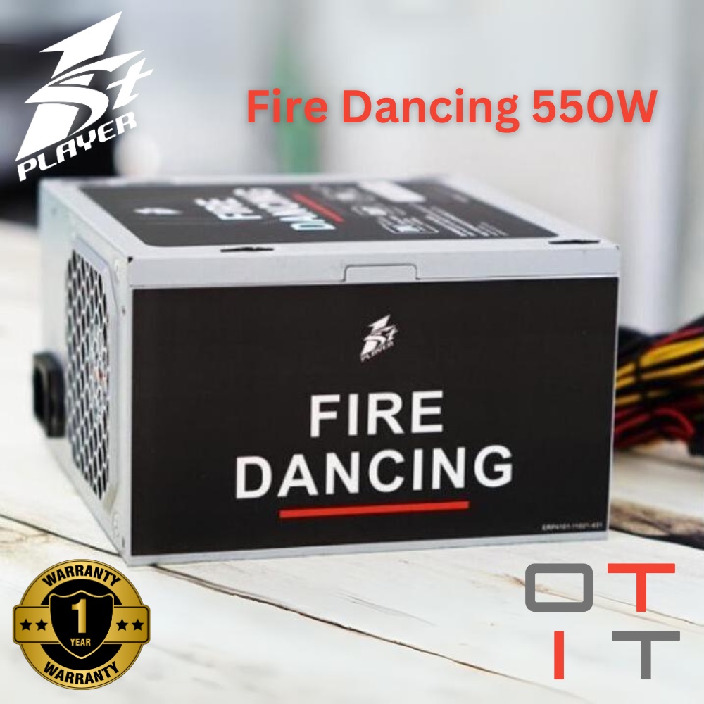 1st Player Fire Dancing 550W ATX Power Supply (PS-550SI) | Shopee Malaysia