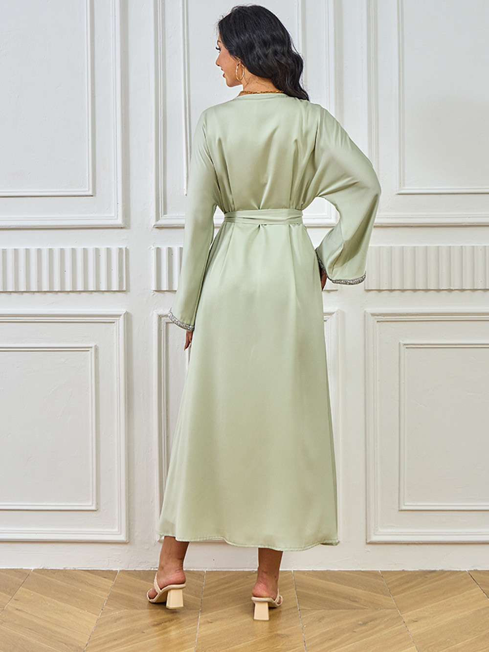 kurung raya 2025 Hari Raya Dubai Muslim Women's Clothing Sparkling Hot ...