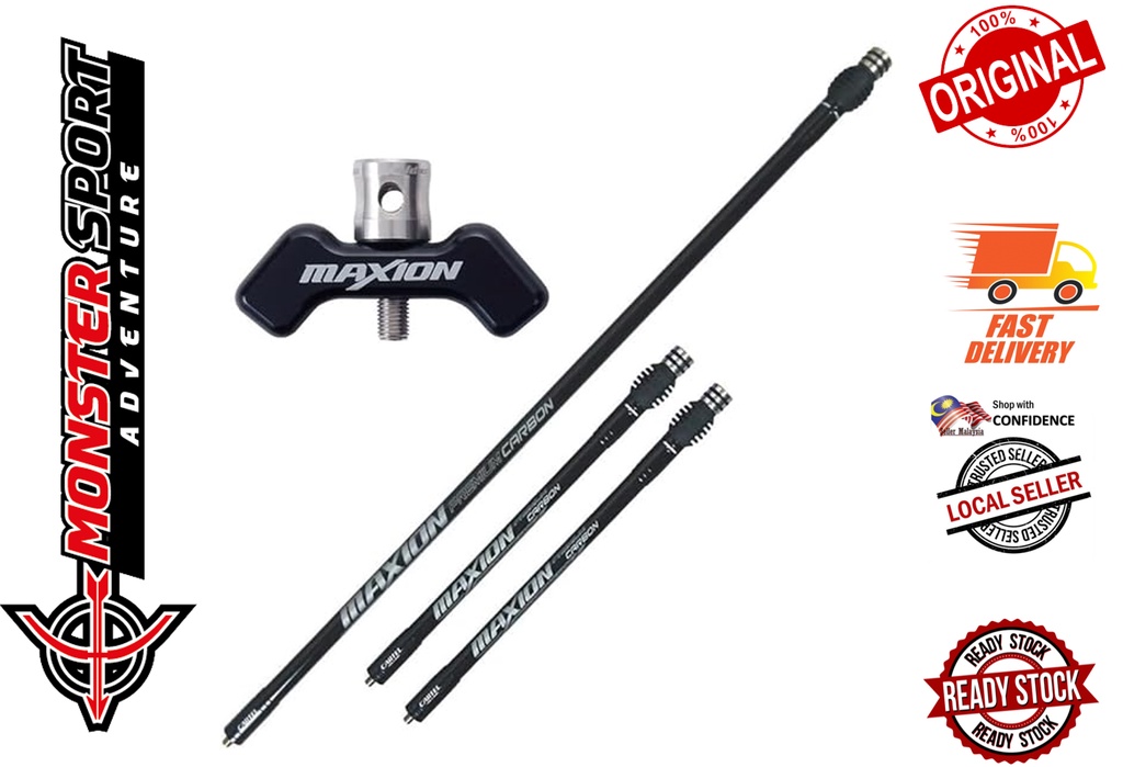 Archery Cartel Archery Maxion Premium Carbon Stabilizer Recurve and