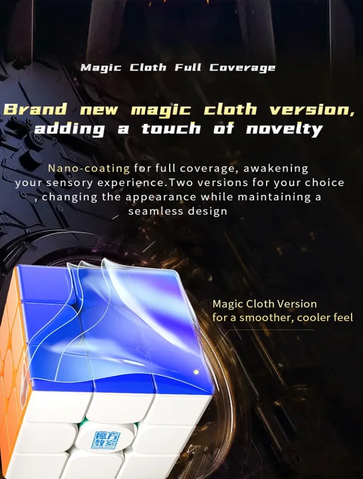 Moyu RS3M V5 Magnetic UV Coated Speed Cube kuib Magic Cube | Shopee ...