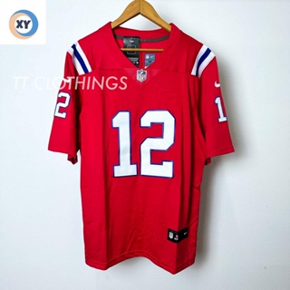 Buccaneers 12 Tom Brady Red New 2020 Vapor Untouchable Limited Jersey in  2023