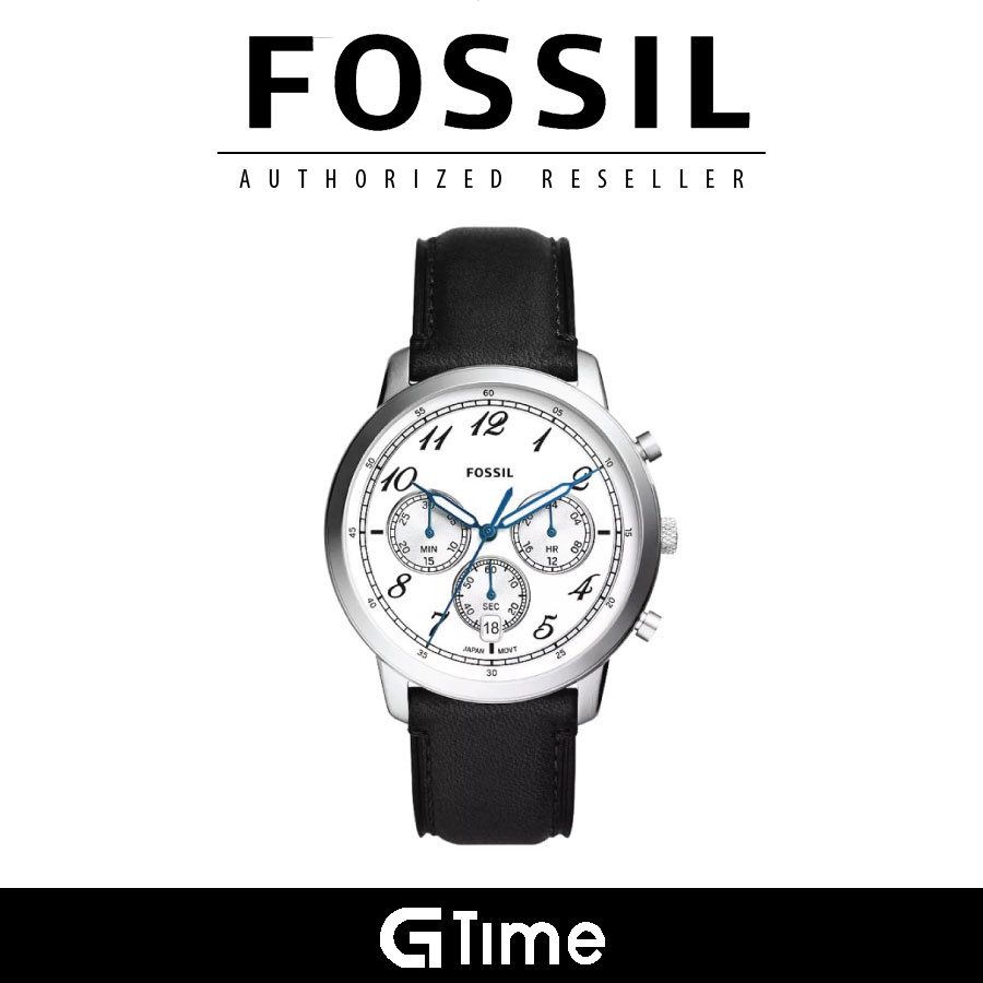 [Official Warranty] Fossil FS6023 Men's Neutra Chronograph Black