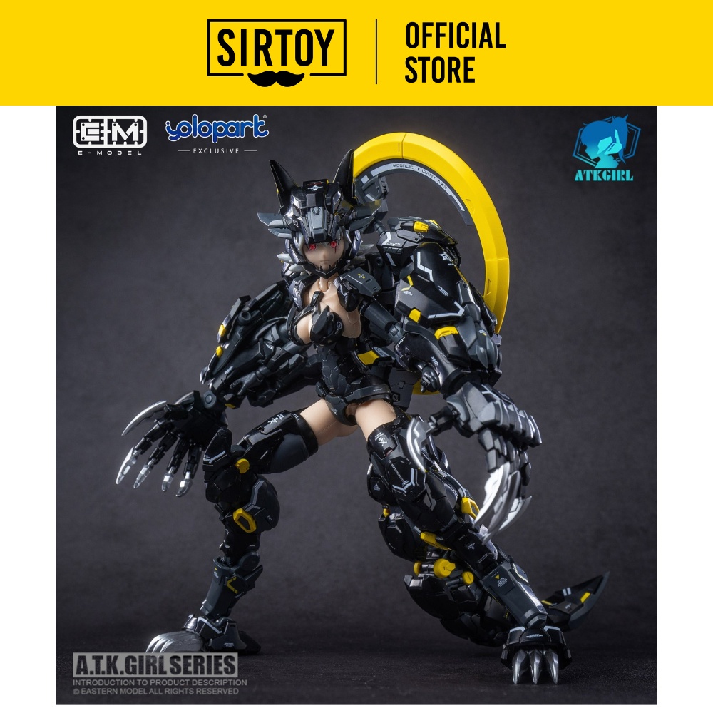 Eastern Model 1/12 Scale Plastic Model Kit A.T.K. Girl Fenrir (Stealth ...