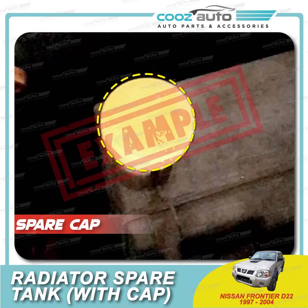 Nissan Frontier D22 1997 - 2004 Radiator Water Spare Tank Second Bottle ...