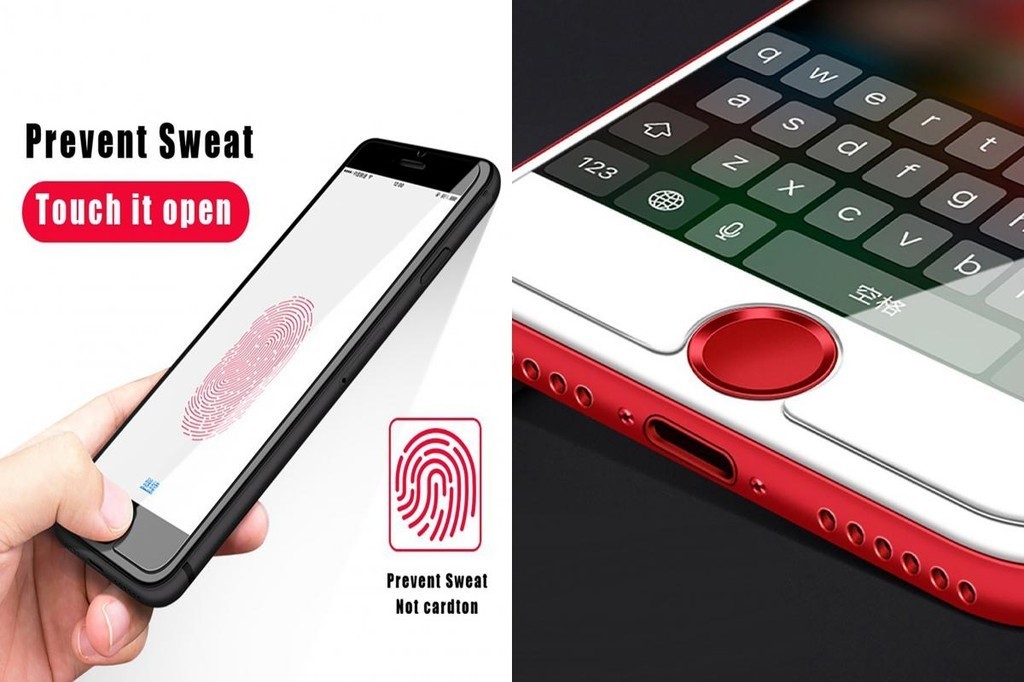 DIO Button Sticker Protection Fashion Colorful Touch ID Home Button ...