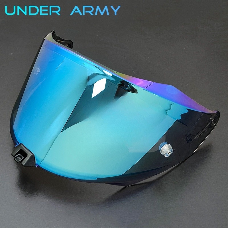 Replacement Visor Lens For KYT R2R Motorcycle Helmet – Clear, Tinted, & Chrome Options