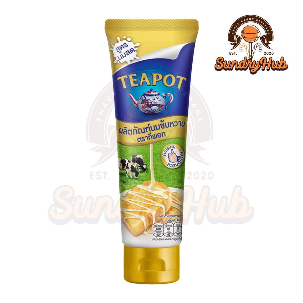 Teapot Tube Sweetened Condensed Milk 180g Shopee Malaysia