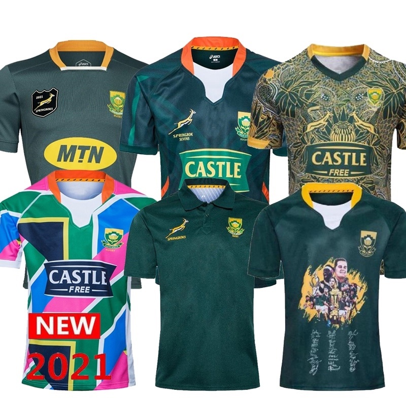 The hottest jersey 2021 South Africa home away rugby jersey National ...