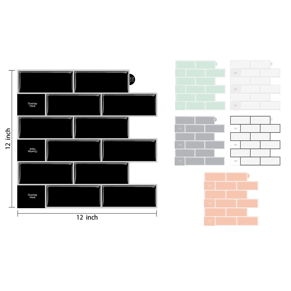 [TWILIGHT] Self-Adhesive Epoxy Mosaic Tiles Stickers Stick On Kitchen ...