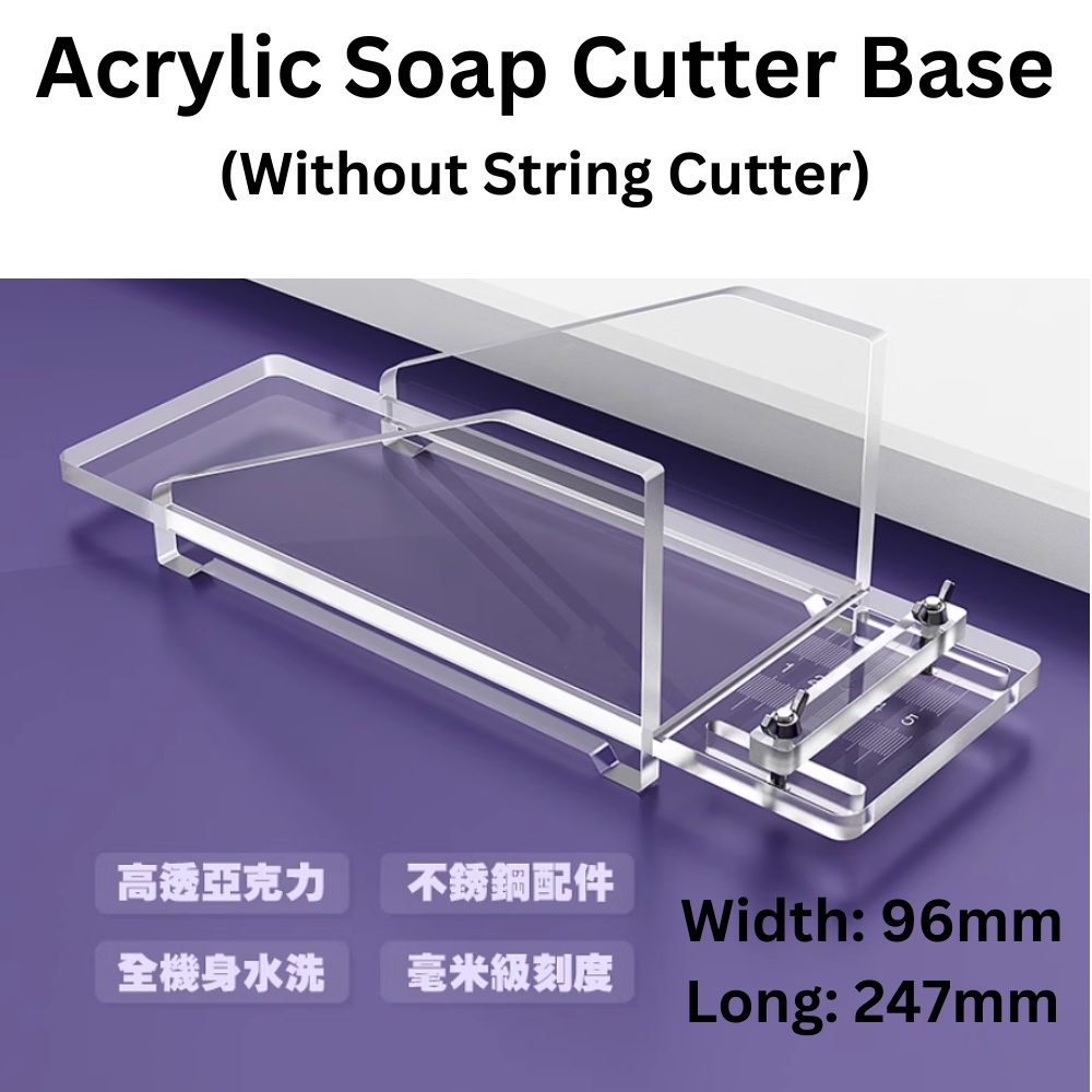 Soap Cutter Acrylic/Wooden/String Cutter/zigzag potato cutter | Shopee ...