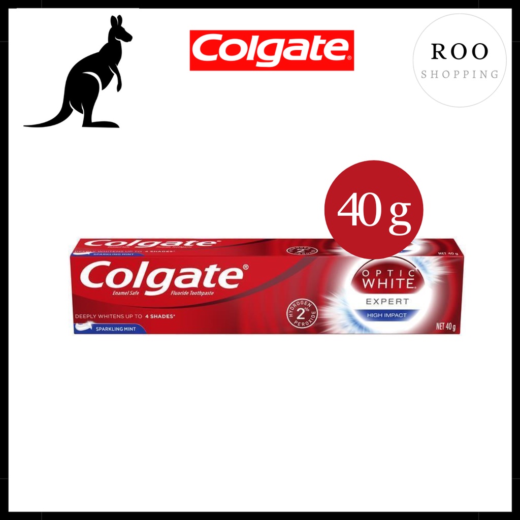 COLGATE Toothpaste OPTIC WHITE High Impact 40G | Shopee Malaysia