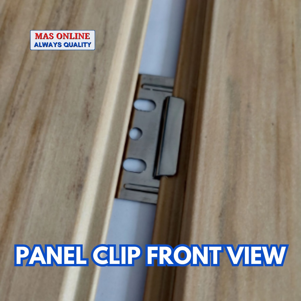 Metal Clips for PVC Fluted Panel Wall Panel Fluted Wall Panel