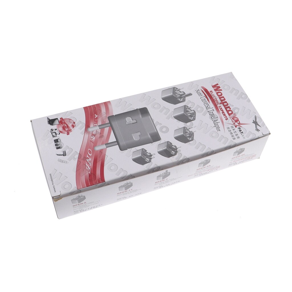 Wonpro Mini Global Travel Conversion, Conevert Universal Receptable ...
