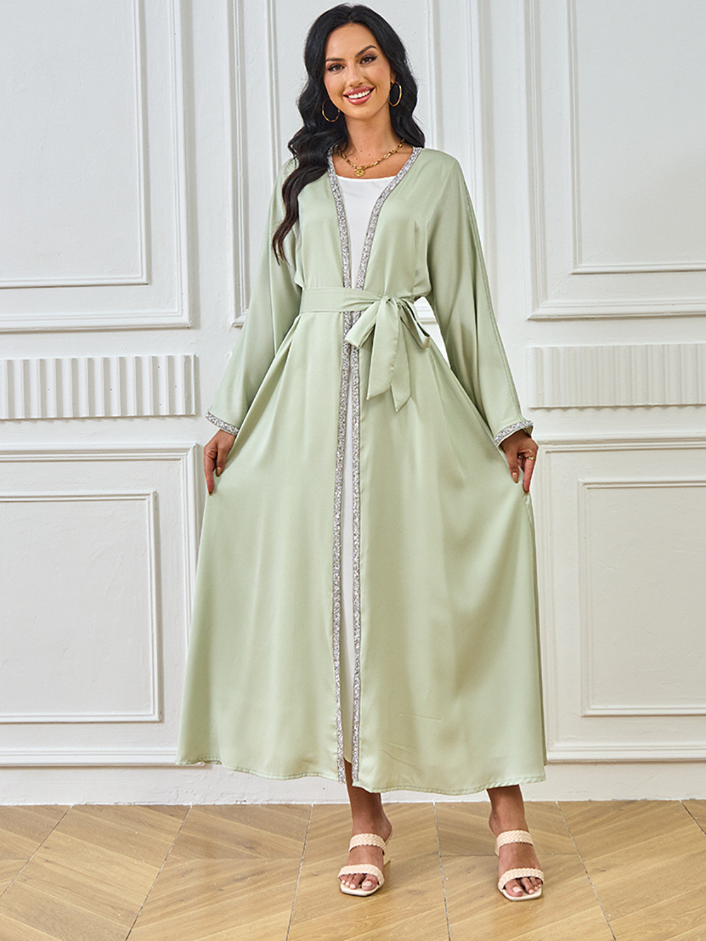 kurung raya 2025 Hari Raya Dubai Muslim Women's Clothing Sparkling Hot ...