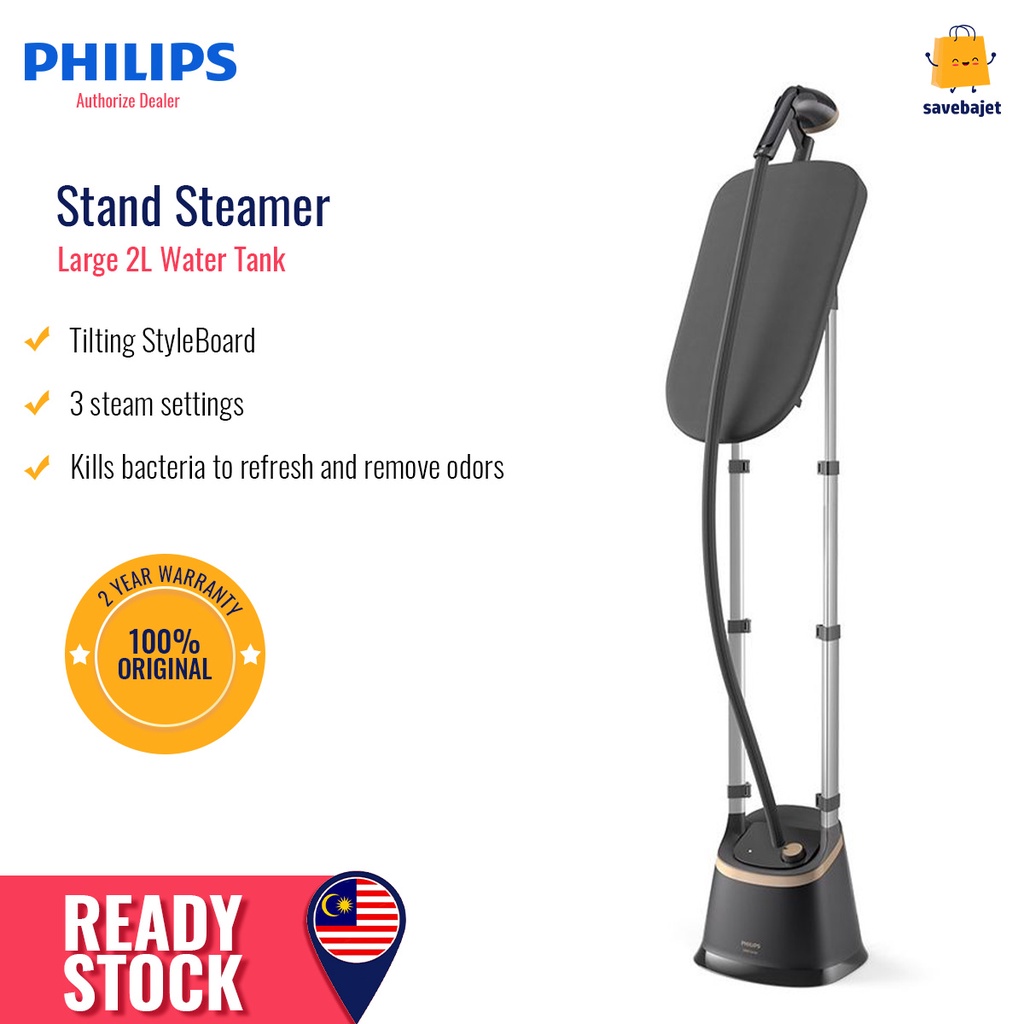 Philips Garment Stand Steamer 3000 Series STE3170/80 Shopee Malaysia
