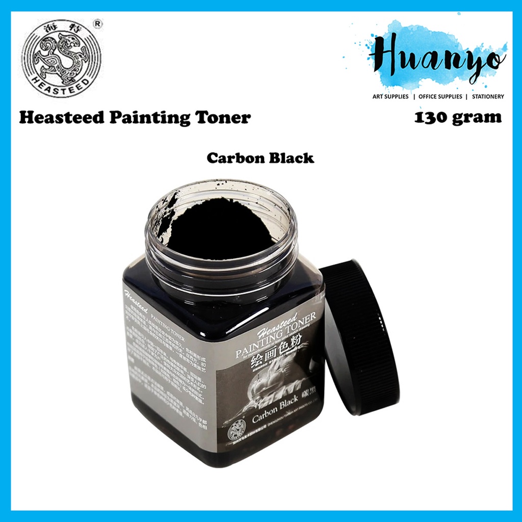 Heasteed Artist Charcoal Powder Painting Toner 130g (Carbon Black