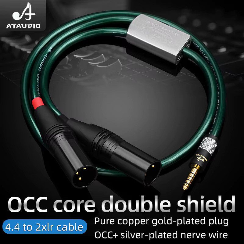 Câble hifi 2xlr - 3,5 mètres - Câble Audio XLR mâle vers femelle, une