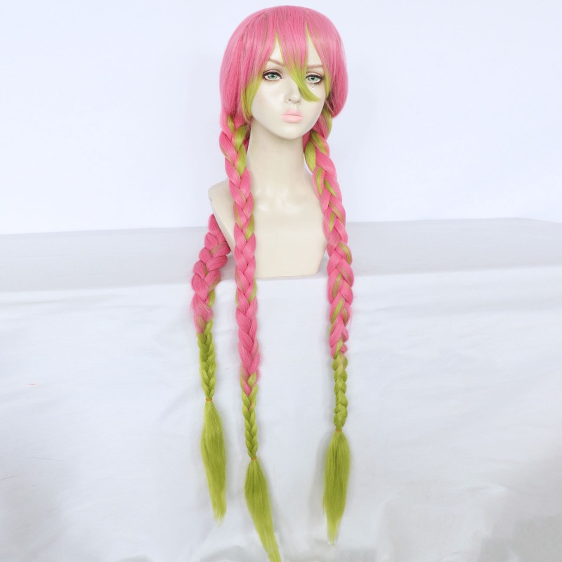 Kanroji Mitsuri Pink Cosplay Costume Kisatsutai Sexy Kimono Halloween ...